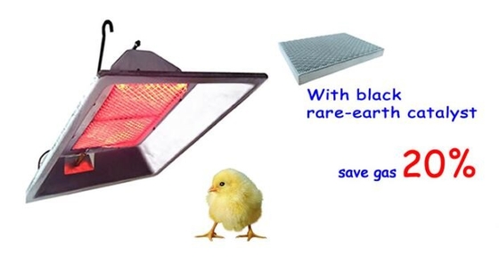 Hängende Art Infrarotpa biogas-Brutkasten-Heater For Chicken And Pig-Bauernhof-3000