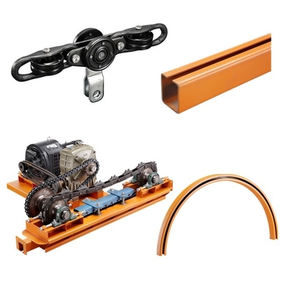 5-Tonnen-Überkopf-Förderband-Ketten-industrielles hängendes Trolley-System Kundenspezifisch