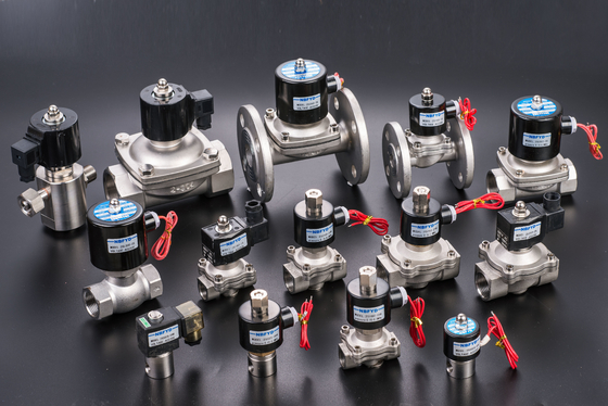 Hydraulisches elektrisches Magnetventil aus Messing 12 V 24 V 110 V 220 V AC DC Wasser Kupferspule