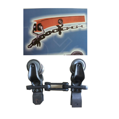 I Beam Track Overhead Conveyor Chain System X348 Trolley-Spritzlackieranlage
