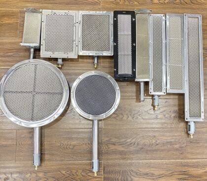 Infrarot-BBQ-Grills Keramik-Rotisserie-Brenner Aluminium-Gasbrenner LPG