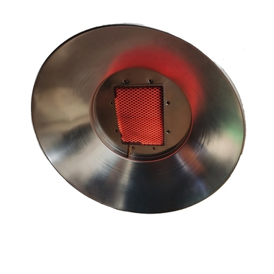 Manuelle Wärmelampe für Geflügel, Infrarot-Kükenbrutausrüstung, aluminisierter Stahl