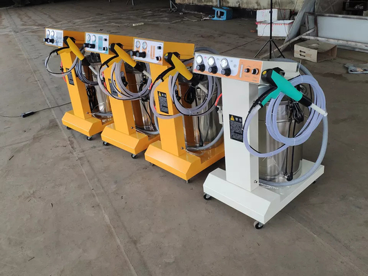 Industrielle Pulversprühmaschine Elektrostatisch 110V 220V 55L Kapazität