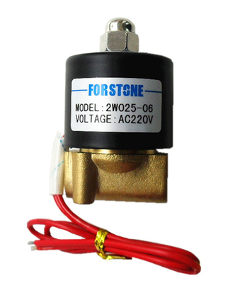Elektronisches Messing-Magnetventil 0,23 ~ 48 CV Mitteldruck für Gasheizungsbrenner