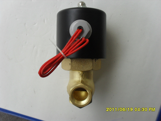 AC 220 V 3/4 Zoll Messing Elektromagnetventil für Warmwasser NC