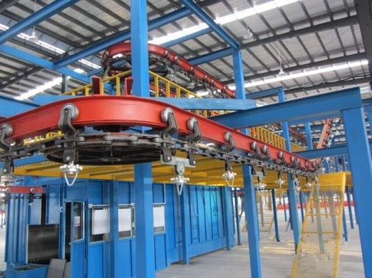 CS Roller Overhead Conveyor Chain Powder Coating Equipment X348