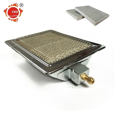 THD220 Infrarot Mini Gasbrenner BBQ Grill Keramikbrenner 220*170*60mm