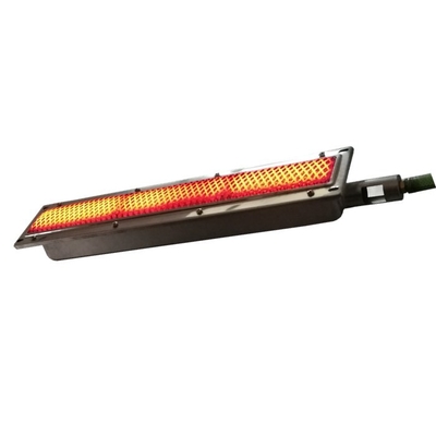 HD400 Gasgrillbrenner Rauchfreier flammenloser aluminisierter Stahl