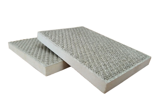Cordierite-Aluminiumoxid-Keramik-Heizplatten-Infrarotwabenplatte Sparen Sie Gas 20%