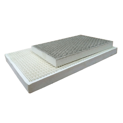 Cordierite-Aluminiumoxid-Keramik-Heizplatten-Infrarotwabenplatte Sparen Sie Gas 20%