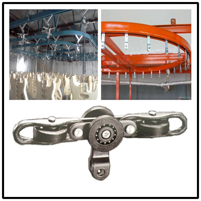 Industrie-Hängeförderkette 150 mm für Pulverbeschichtungs-Lackierlinie