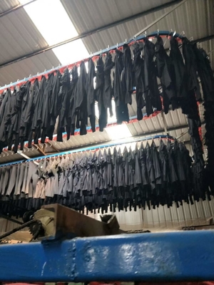Hängende Förderer-Übertragungs-Rollenkette für Jeans-Wäscherei-Kleidungsfabrik