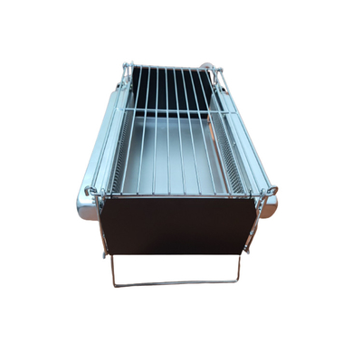 GAS GRILL Grill-kampierendes rauchloses tragbares faltbares des Brenner-2PCS Infrarot