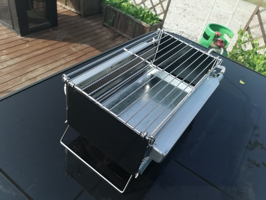 Tragbarer Infrarotgrill LPG grillt Erdgas-rauchloses im Freien